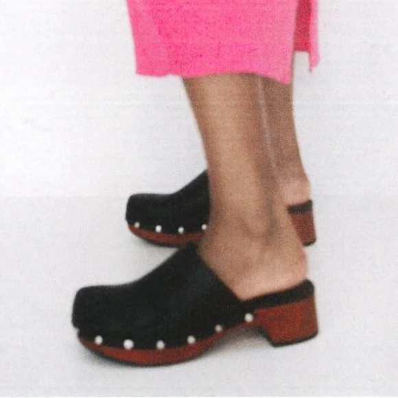 Zara | Shoes | Zara Studded Clogs | Poshmark